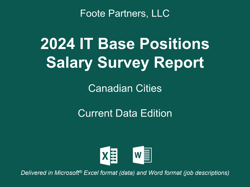 2024 IT Base Positions Salary Survey Report - Canada