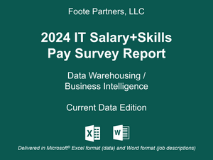 2024 IT Salary+Skills Pay Survey Report: Data Warehousing/Business Intelligence