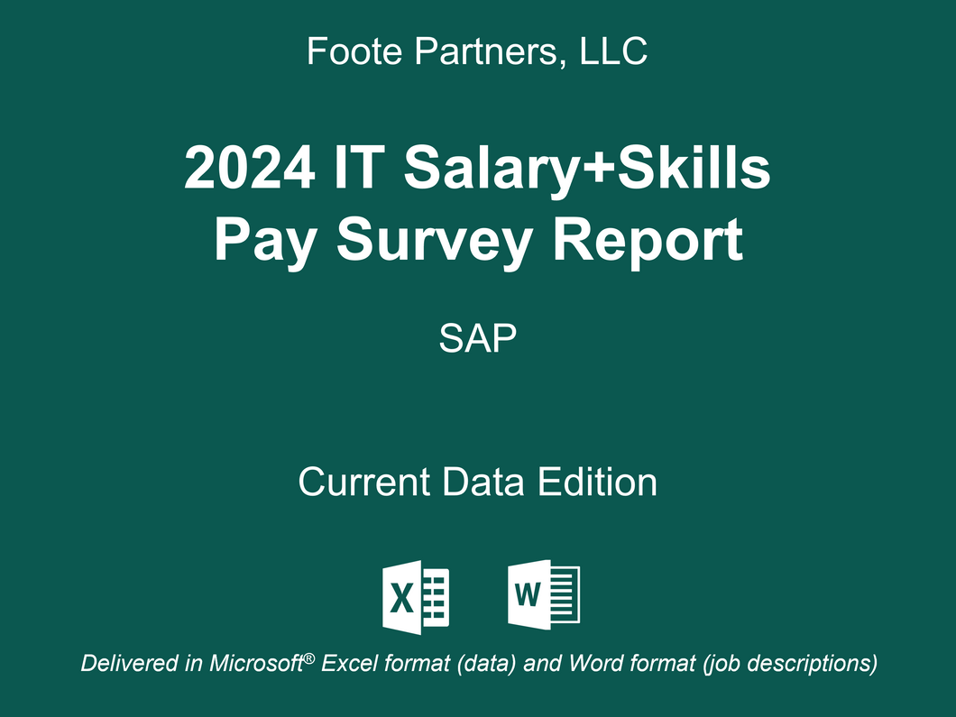 2024 IT Salary+Skills Pay Survey Report: SAP