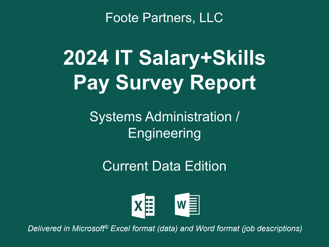 2024 IT Salary+Skills Pay Survey Report: Systems Administration and Engineering