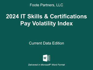2024 IT Skills & Certifications Pay Volatility Index (free to current customers only)
