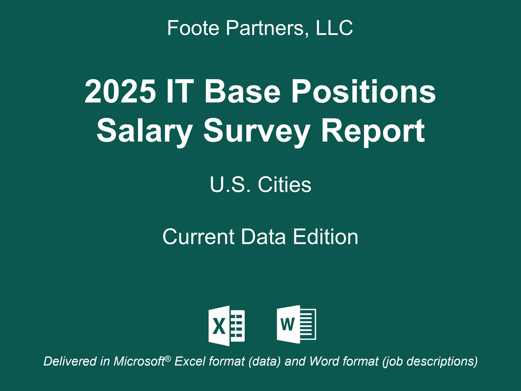 2025 IT Base Positions Salary Survey Report - United States