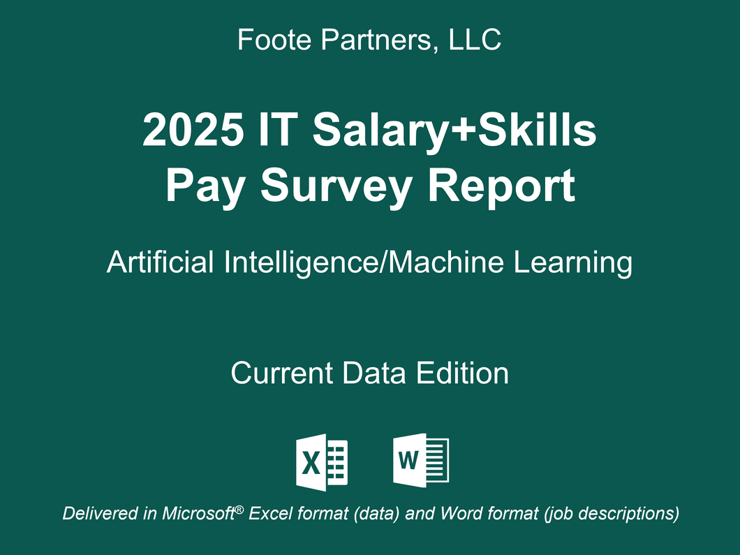 2025 IT Salary+Skills Pay Survey Report: Artificial Intelligence/Machine Learning