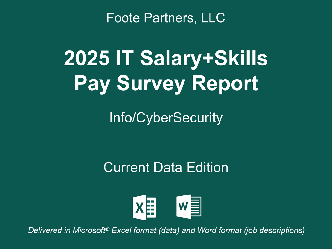 2025 IT Salary+Skills Pay Survey Report: Info/Cybersecurity