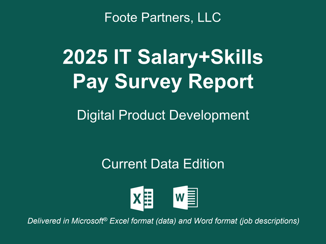 2025 IT Salary+Skills Pay Survey Report: Digital Development