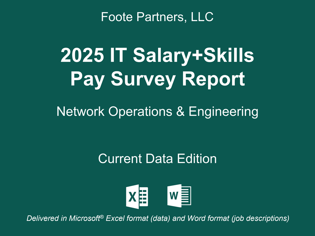 2025 IT Salary+Skills Pay Survey Report: Network Operations & Engineering