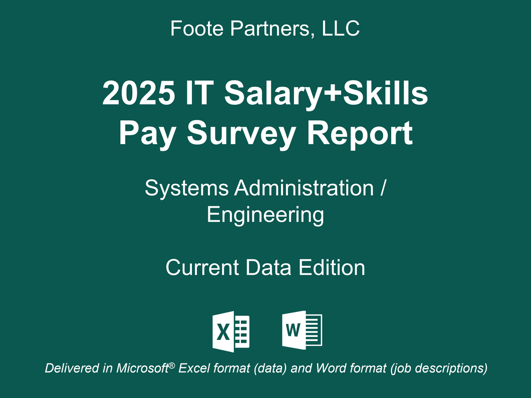 2025 IT Salary+Skills Pay Survey Report: Systems Administration and Engineering