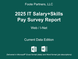 2025 IT Salary+Skills Pay Survey Report: Web/I-net