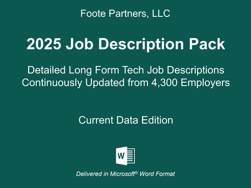 2025 Long-form Tech Job Descriptions