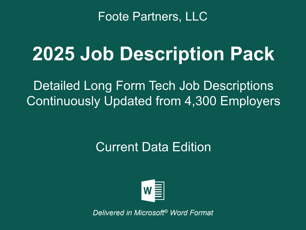 2025 Long-form Tech Job Descriptions