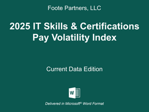 2025 IT Skills & Certifications Pay Volatility Index (free to current customers only)